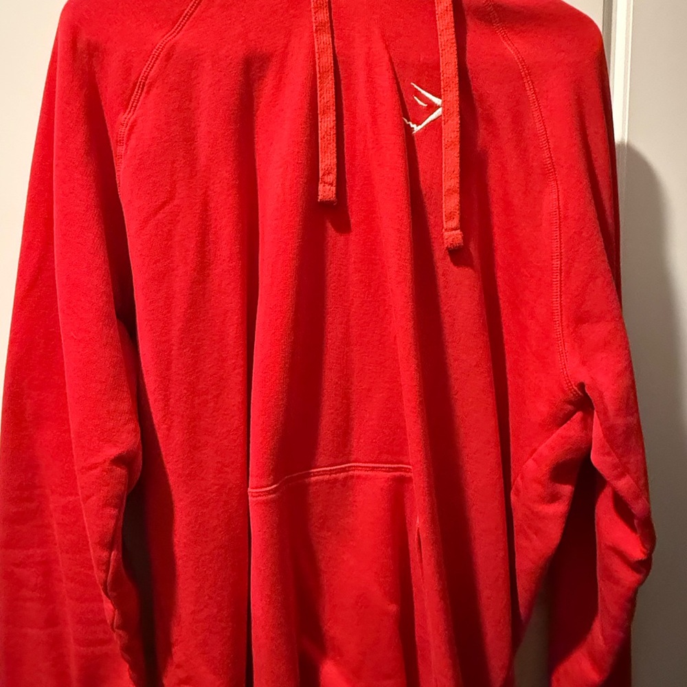 Gymshark RED Crest Hoodie